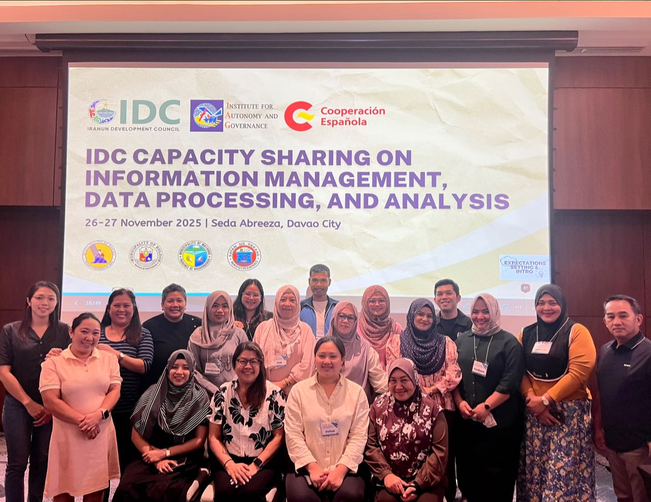 IDC Enhances Data Management Capacities Through Training on Information Processing and Analysis